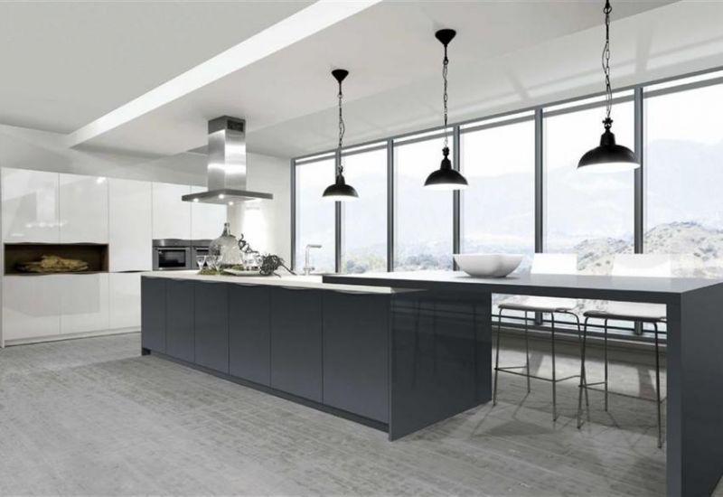 Kitchen design for The Grange, Mortehoe, North Devon: Swipe To View More Images